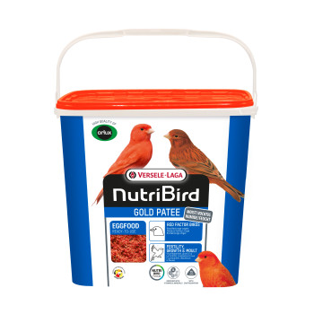 Gold Pâtée Oiseaux Facteur Rouge 5kg - Pâtée rouge grasse - NutriBird