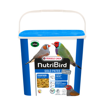 Gold Pâtée Oiseaux exotiques 5kg - Pâtée grasse avec insectes - NutriBird