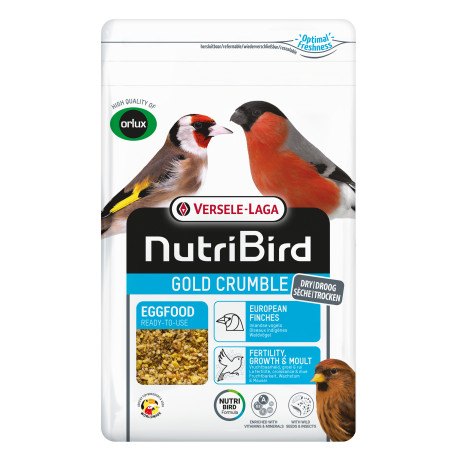 Pasta de ovos para aves nativas 800g - Orlux