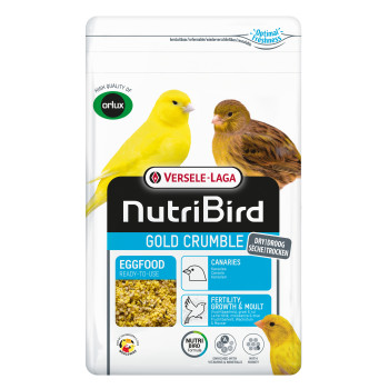 Gold Crumble Ração Seca para Canários 1kg - NutriBird