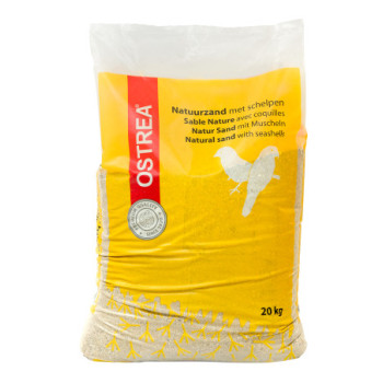 copy of Brown cage bottom 20kg - Brown sand for birds - Ostrea