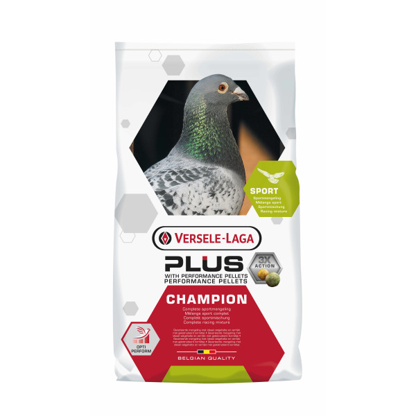 Champion Plus 20kg - Mezcla deportiva con gránulos Plus - Versele-Laga