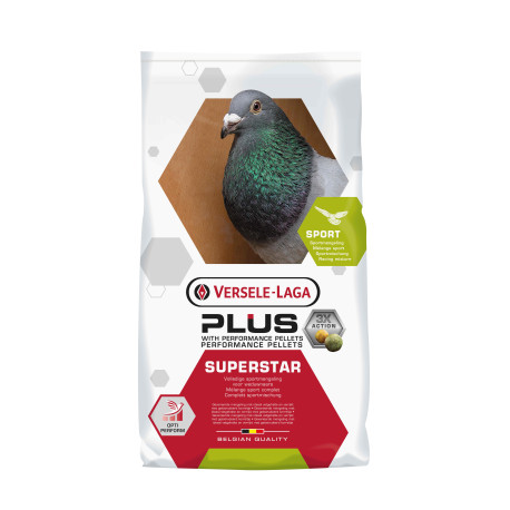 Superstar Plus 20kg - Mezcla deportiva con gránulos Plus - Versele-Laga