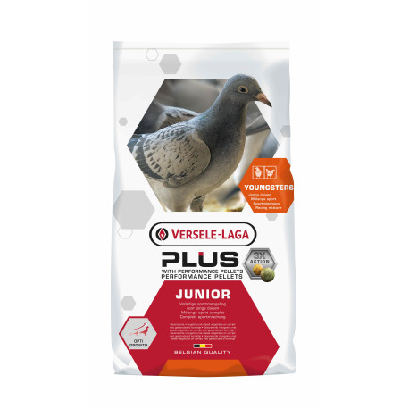 Junior Plus 20kg - Miscela per giovani piccioni con pellet Plus - Versele-Laga