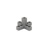 Conector 5 salidas para tubo cuadrado 20 x 20 x 1.5mm