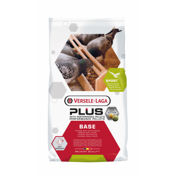 Base Plus 20kg - Mezcla deportiva rica en proteínas sin maíz con pellets Plus - Versele-Laga