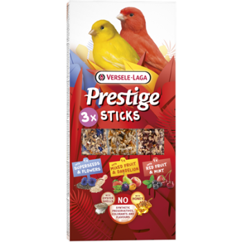 Triple variety seed sticks for canaries 3 flavours - 3 sticks