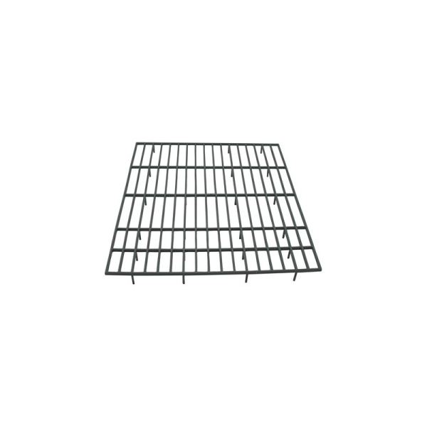 Grille en plastique pour casiers grise - 41x36 cm