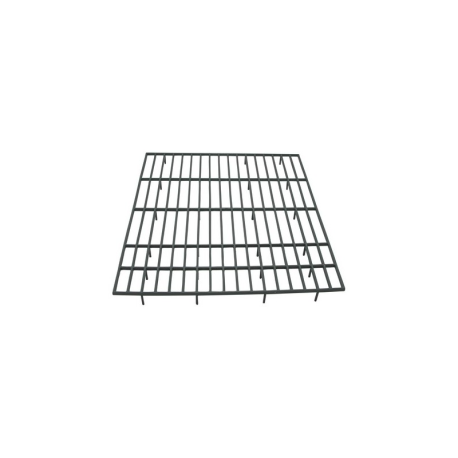 Grille en plastique pour casiers grise - 41x36 cm