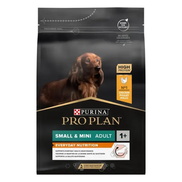 Pro Plan - Nutrizione Quotidiana per Cani Adulti di Taglia Piccola e Mini Ricco di Pollo 14kg