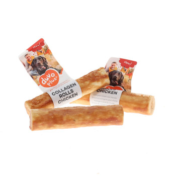 Collagen rolls poulet - M - 12,5cm x 1pcs / 55g  - Chew