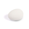 Ovo de borracha para galinhas branco