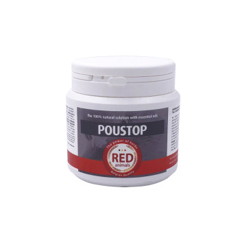 Poustop em pó 300g - Red-Animals