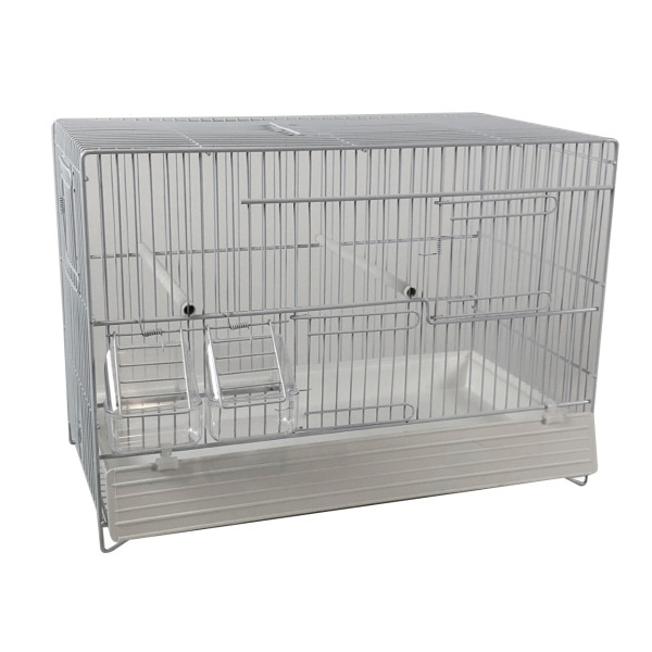 Cage Domus-Molinari 45cm in wit gelakt