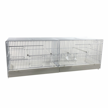 Cage Domus-Molinari 90 x 29 cm lacquered in white