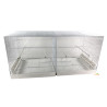 Cage Domus-Molinari 120x50x58cm lacquered white