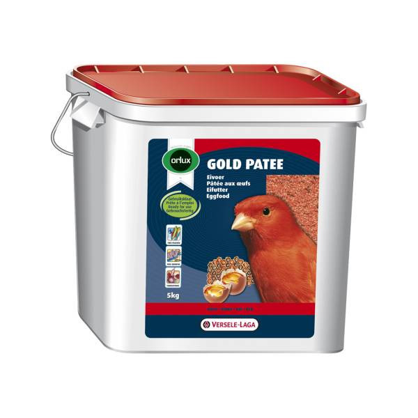 Gold Patee Canaris Rosso