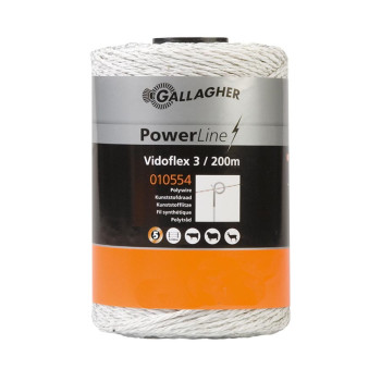 Vidoflex 3 PowerLine branco 200m