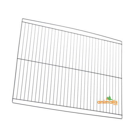 Separación de rejilla cromada para jaulas plegables de 90 cm y 120 cm - 2gr