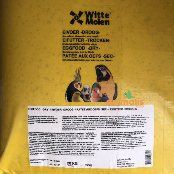 Crocchette secche Witte Molen 20kg