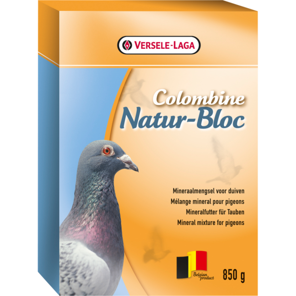 Natur-Block 850g - Tonblock mit Mineralien und Spurenelementen