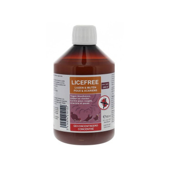 Licefree líquido concentrado (contra los ácaros y los piojos) 500ml