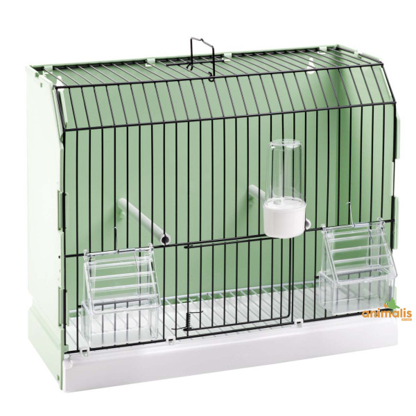 Cage de préparation démontable verte