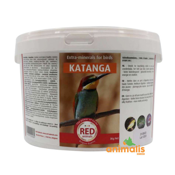 Katanga 3kg - Vogelmineraal mix