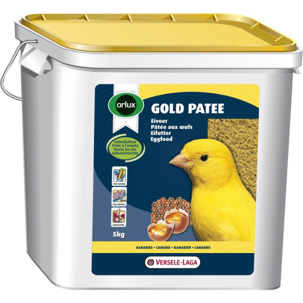 Gold pasta amarela rica para Canários 5kg