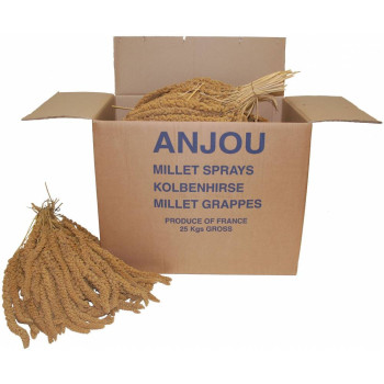 Millet jaune en grappe 15kg...