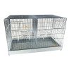 71cm Chrome Bird Cage - Domus-Molinari