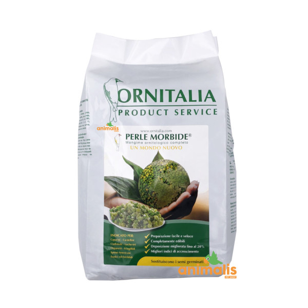 Perlas suaves verdes 4,5 kg - A granel - Ornitalia