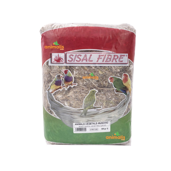 Peli di animali-Vegetali-muschio 500gr - Fibra di Sisal