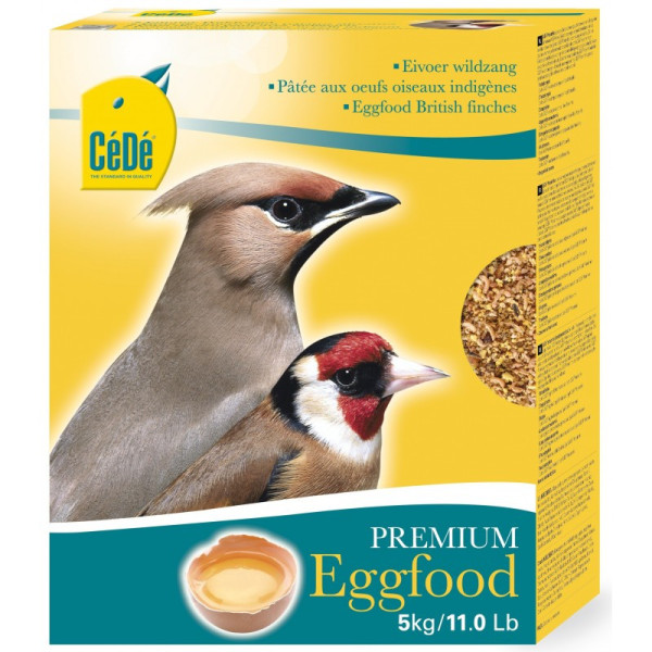 Ração de ovos para aves nativas 5kg - Cédé