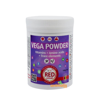 Vega Polvo 100g - Animales Rojos