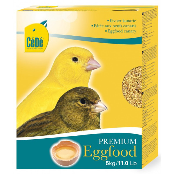 Eggfood dry Gelb für Canaris 5kg - Cédé