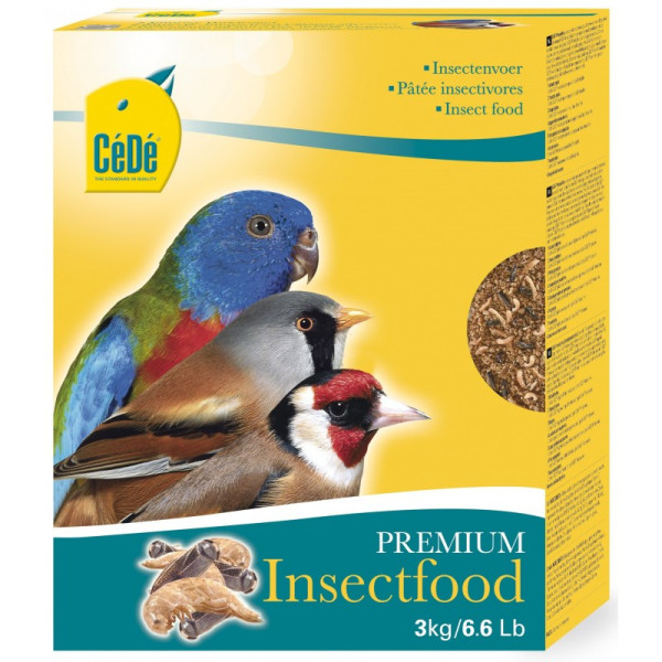 Pasta para Insectívoros con Miel y Bayas 3kg - Cédé