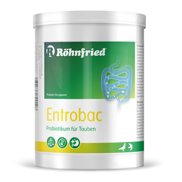 Entrobac 600gr - Flora Intestinale - Pre e Probiotici - Röhnfried