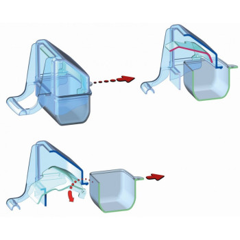 Comedero "MAGIC" transparente - S.T.A. Soluzioni