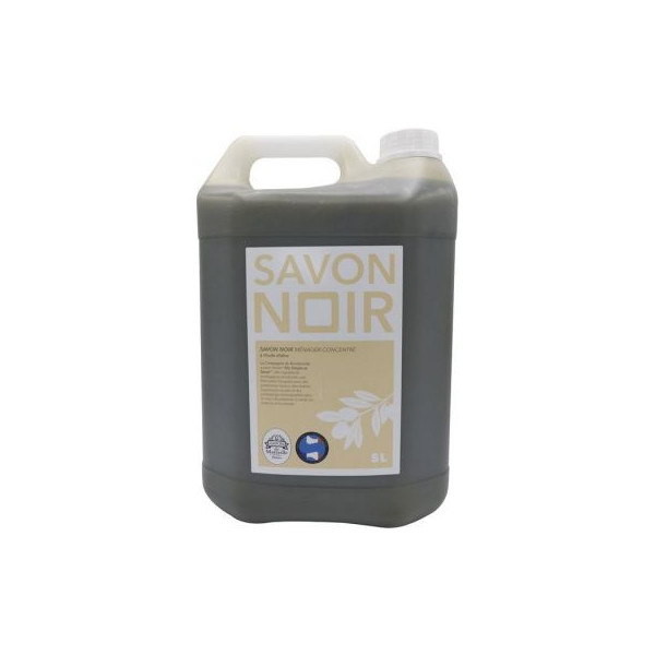 Sapone nero 100% olio d'oliva - 5L