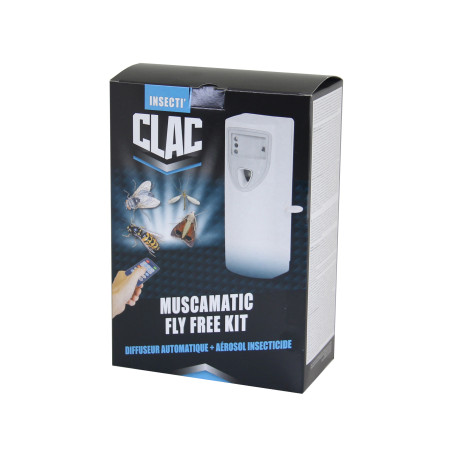 Kit Muscamatic Fly Free - Difusor de insecticidas