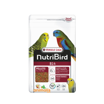 Nutribird B14 800g - Pflegefutter Wellensittiche und andere kleine Sittiche