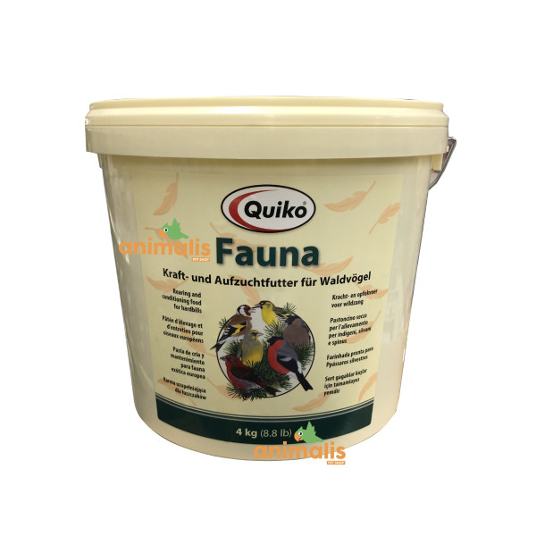 Quiko Fauna 4kg - Comida para aves autóctonas