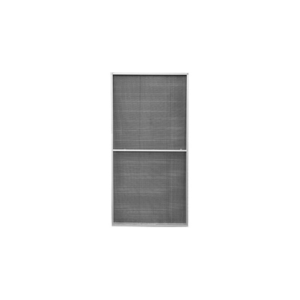 Aluminium aviary panel - 102.5x200cm - Mesh: 13x25x1.45mm