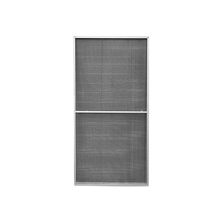 Aluminium aviary panel - 102.5x200cm - Mesh: 13x25x1.45mm