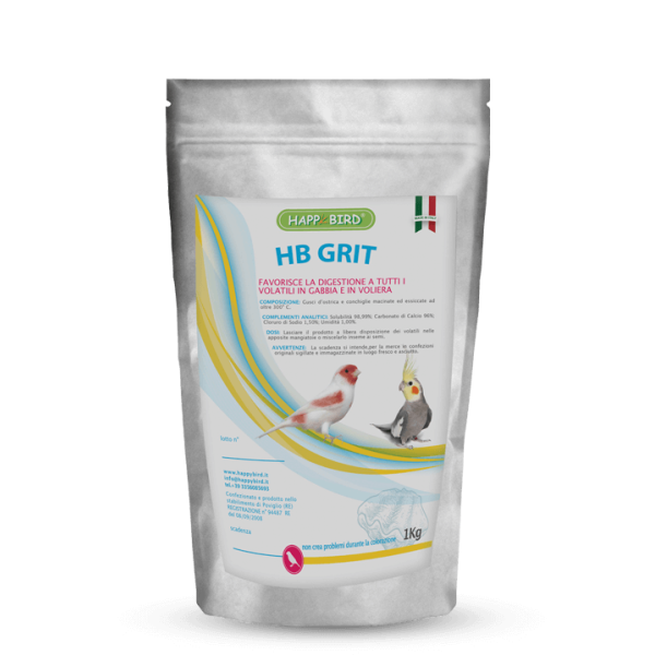 HB Grit 1kg - Grit de alta qualidade - Não colore