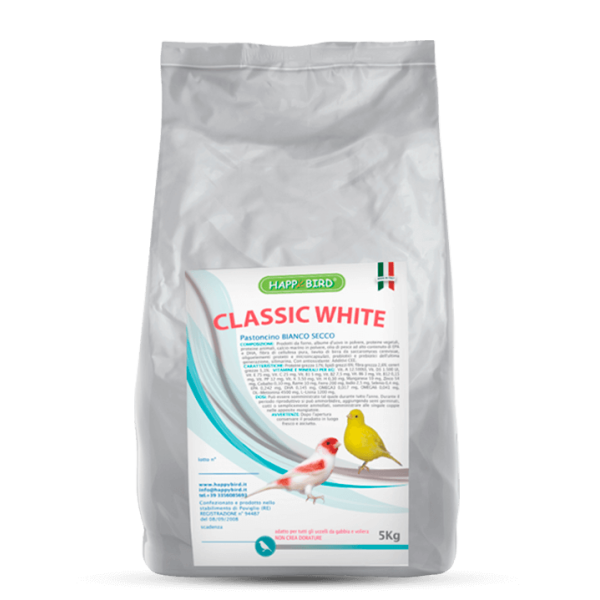 Classic White 4kg - Ração seca branca