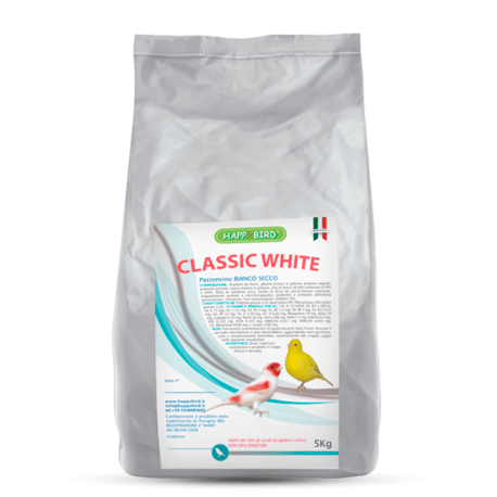 Classic White 4kg - Ração seca branca