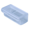 Rectangular drinker/feeder for transport cage