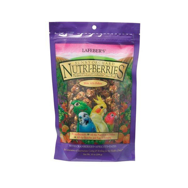 Nutri-Berries "huerto soleado" periquitos 284g